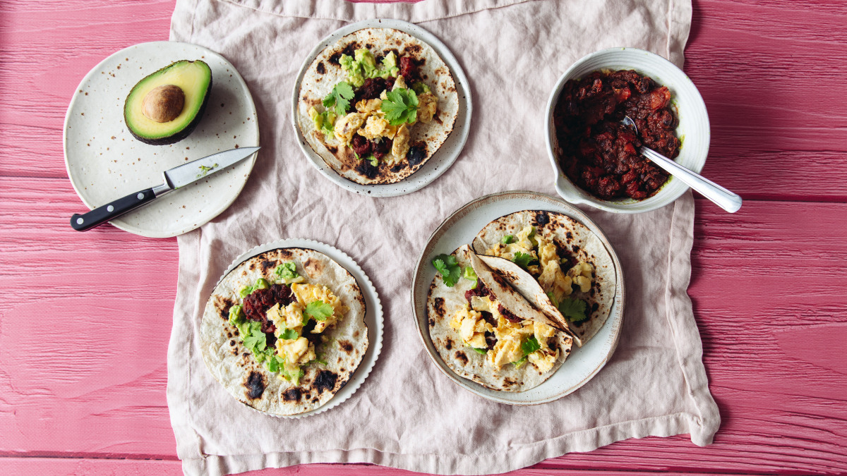 Egg and Avocado Wraps (Weight Watchers)-image