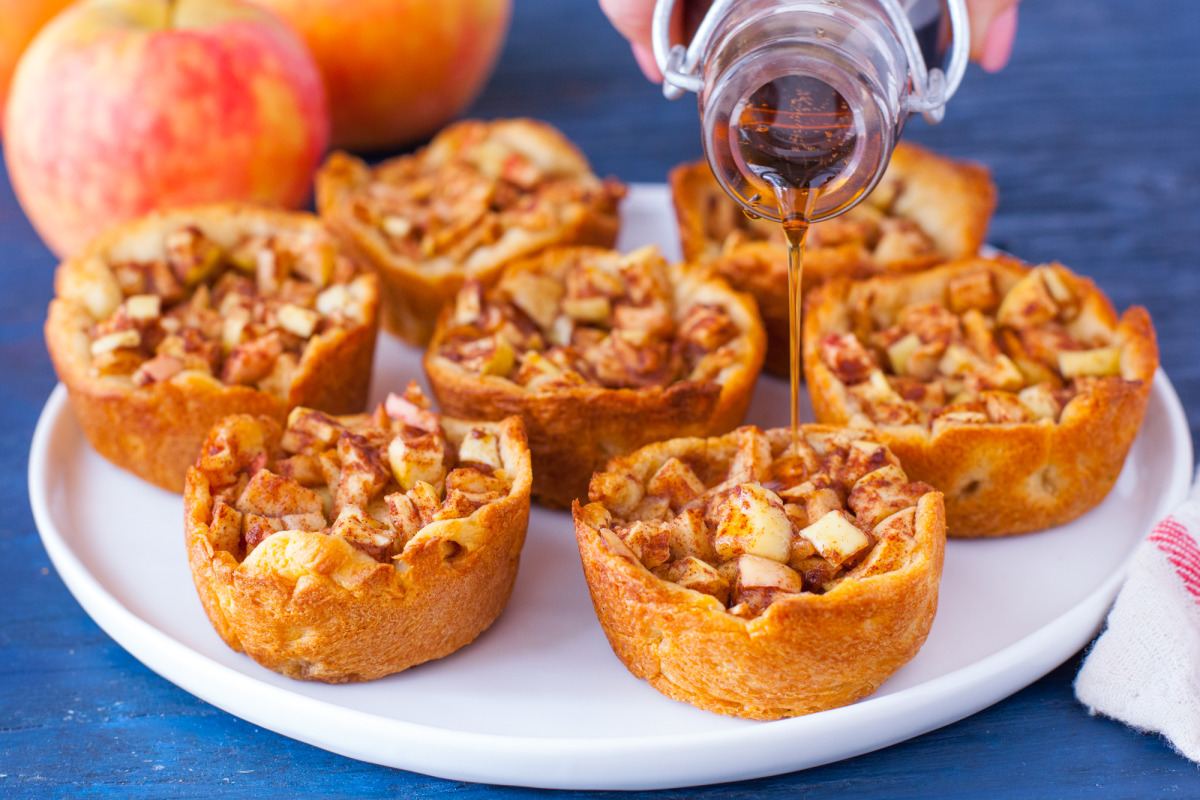 Baked Maple Apple Pie Cups-image