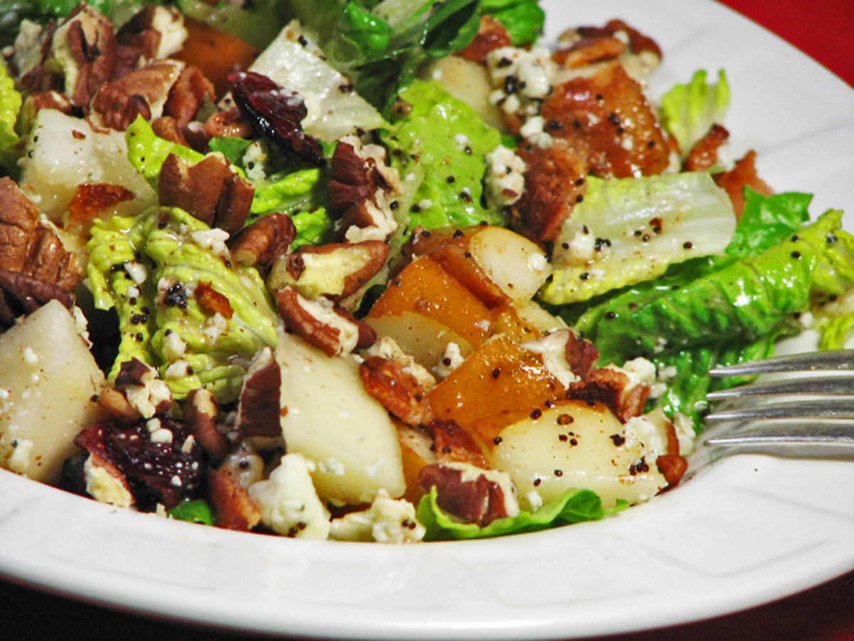 Autumn Chopped Salad Recipe Food Com
