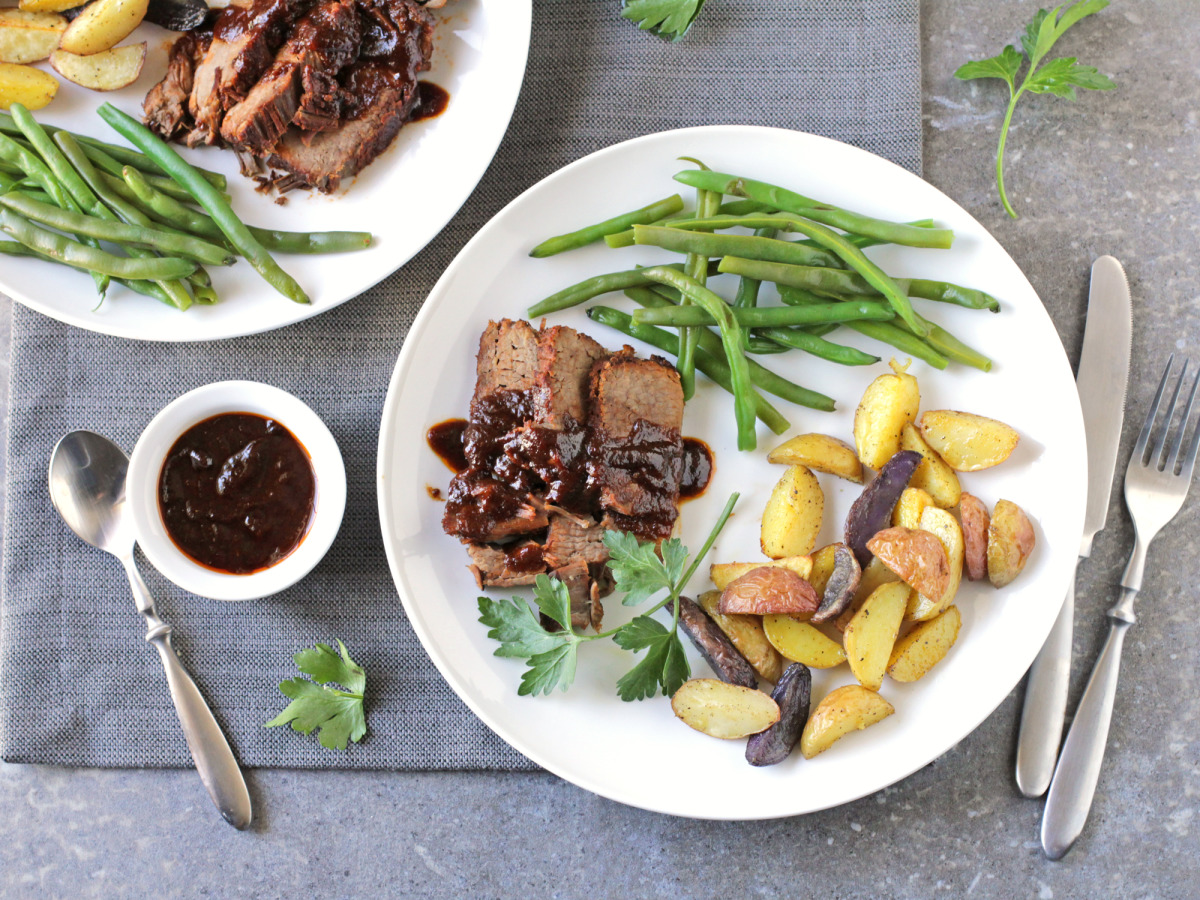 Texas-Style Barbecued Beef Brisket image