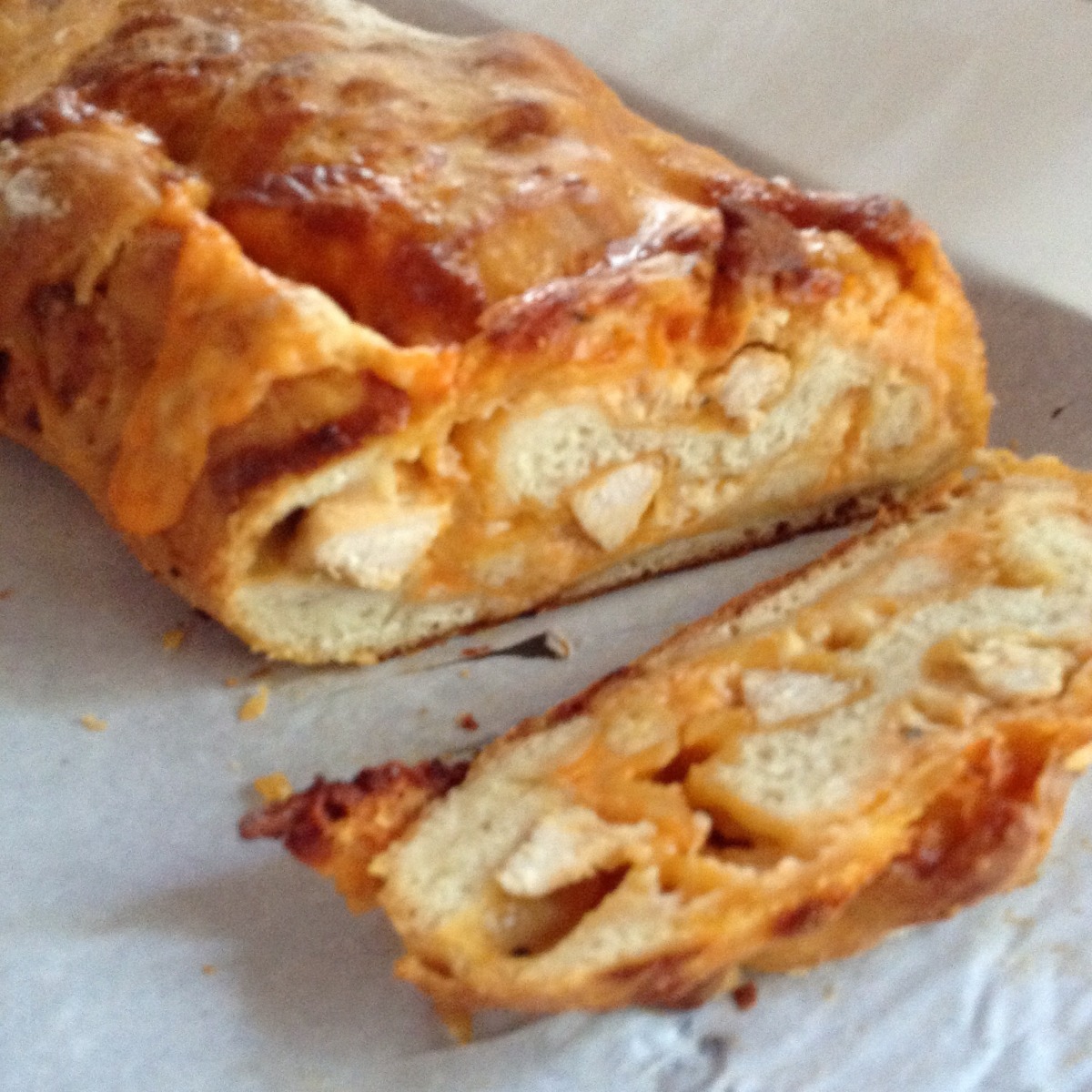 Buffalo Chicken Garbage Bread Recipe Food Buffalo Chicken Garbage Bread Recipe Food