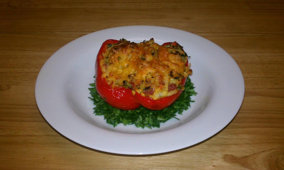 Stuffed Red Peppers With Hash Browns_image