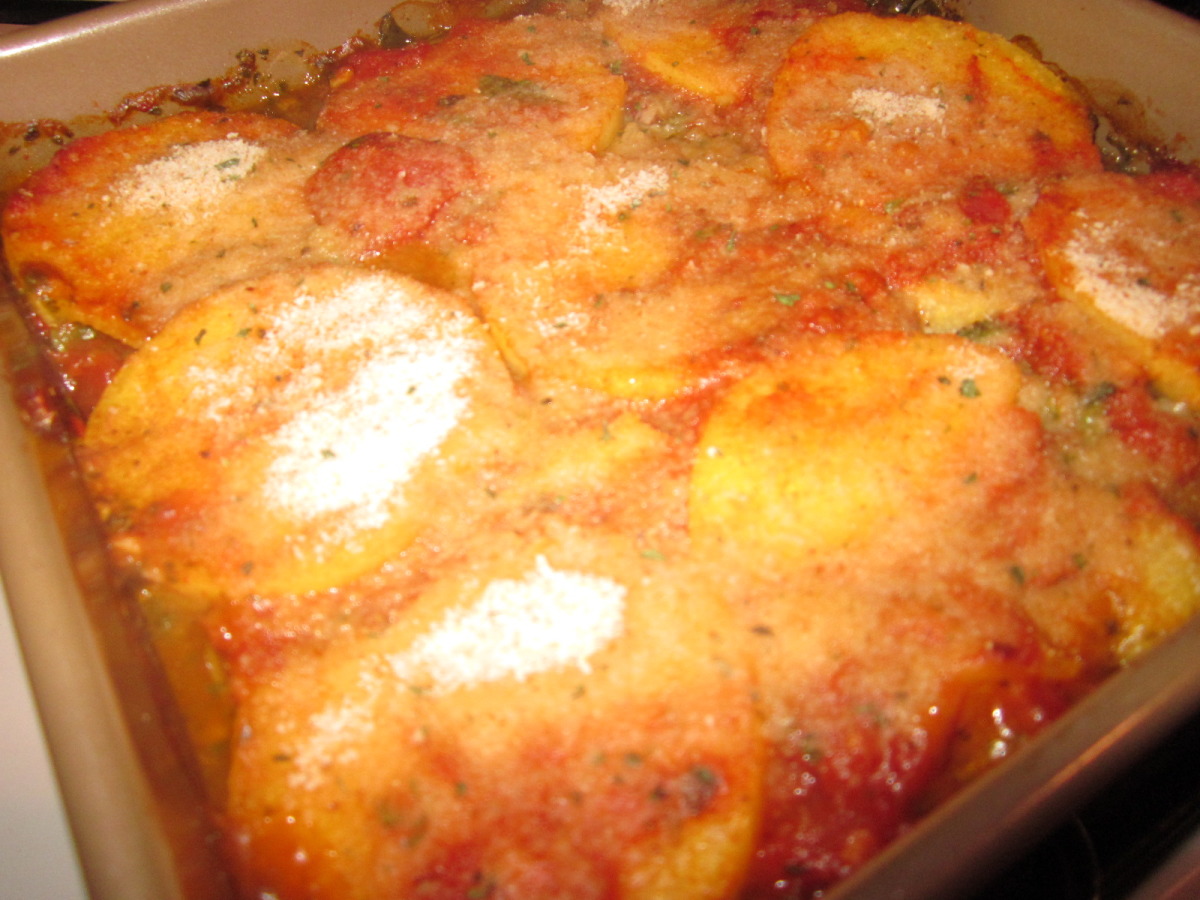 Vegan Polenta Lasagna image