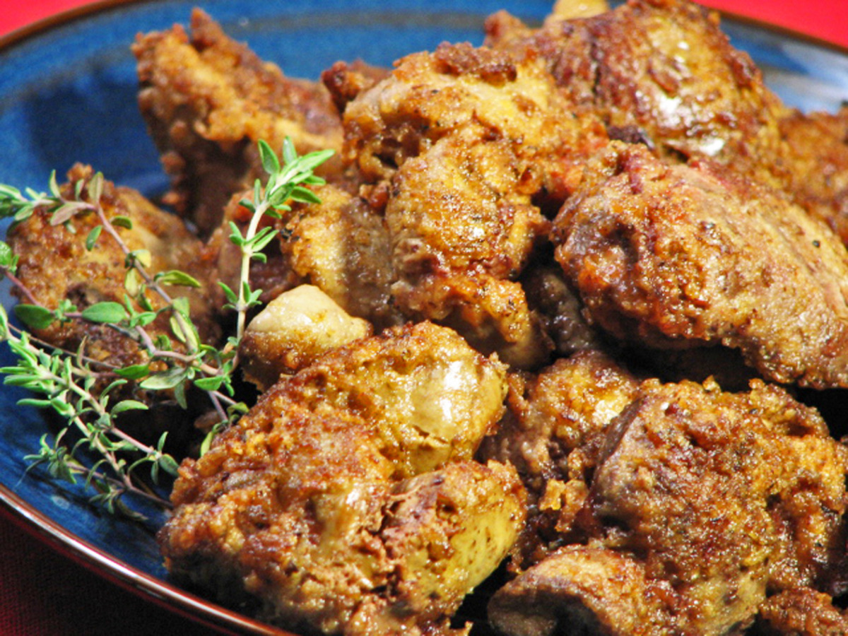 Southern Sauteed Chicken Livers_image