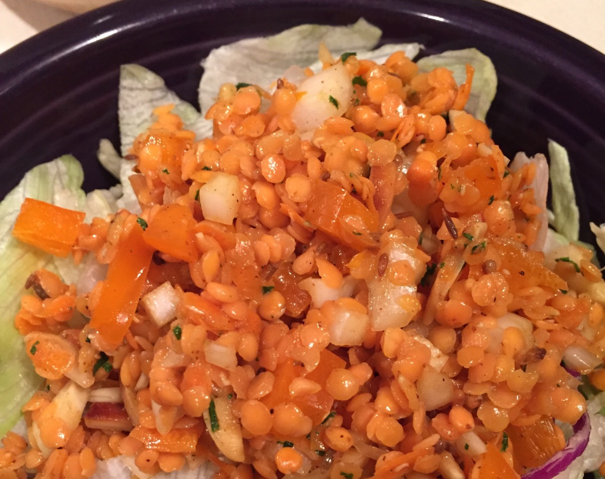 Red Lentil Salad Recipe Food Com Here they combine in a quick and easy salad. red lentil salad