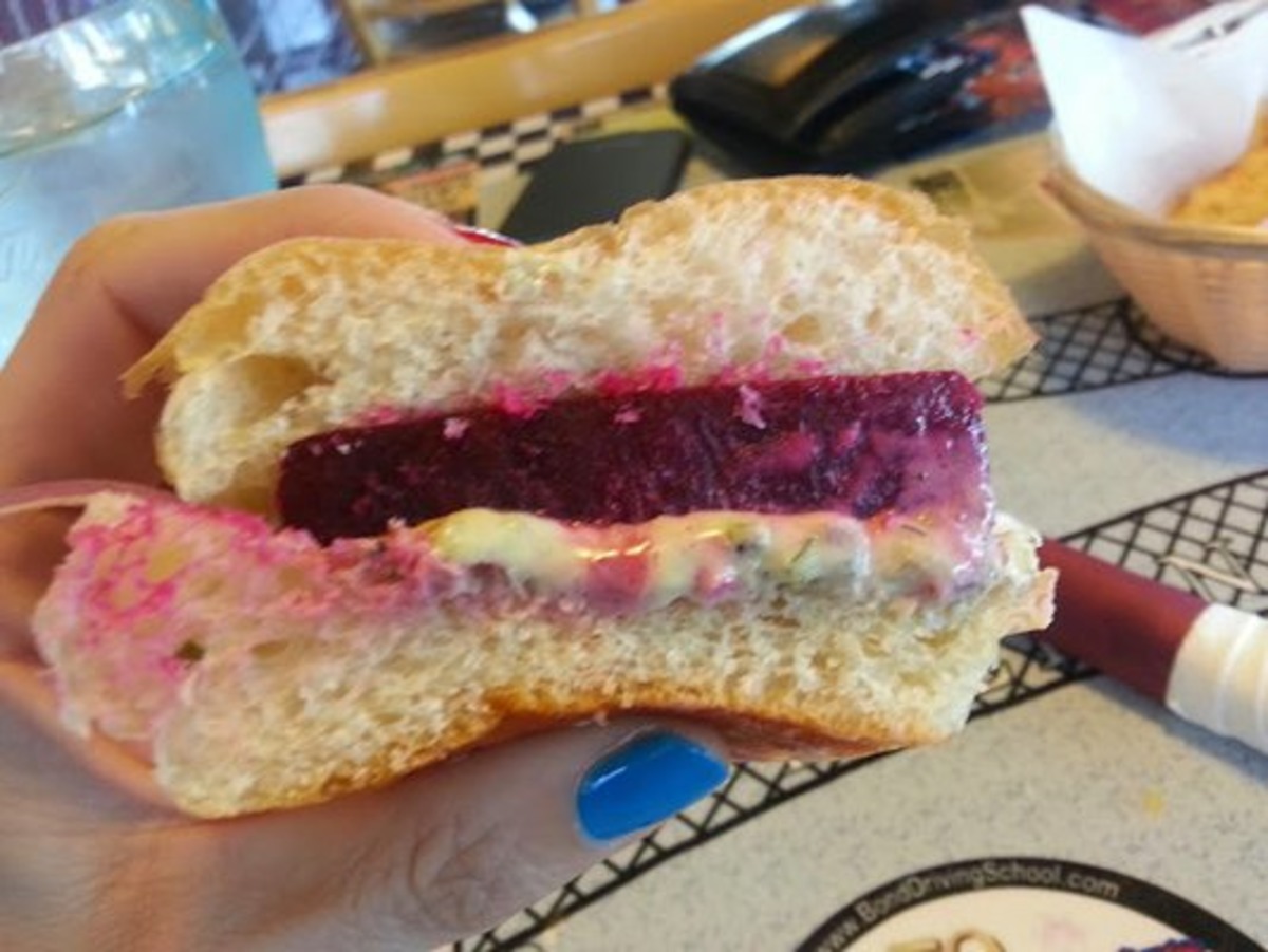 Beet Sliders(Gatsby's)