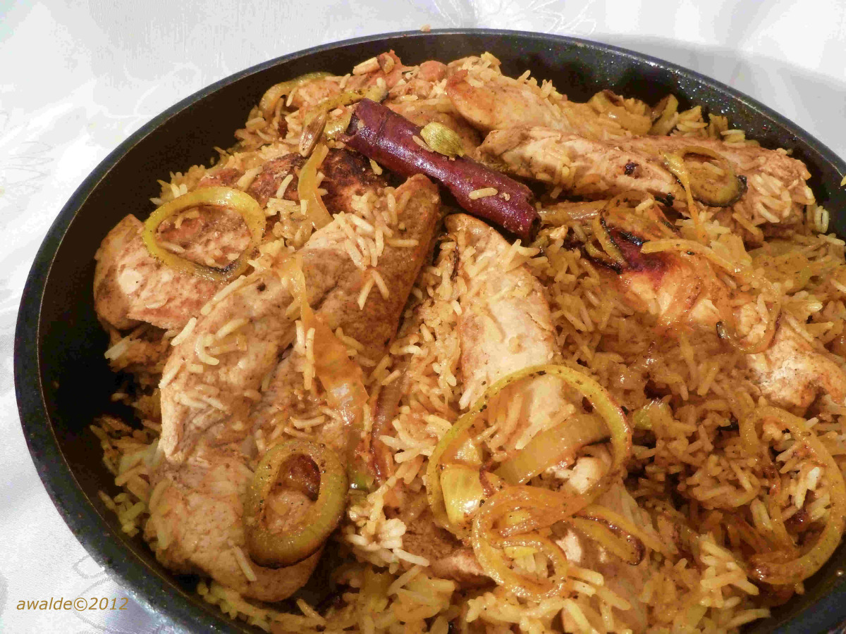 Dajaj Fe Ga3ateh - Chicken at the Bottom (Bahrain) image