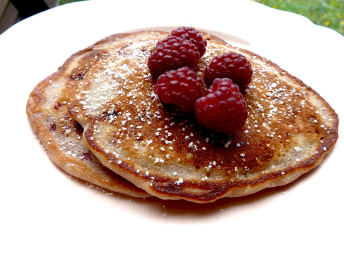 LemonRaspberry Pancakes Recipe