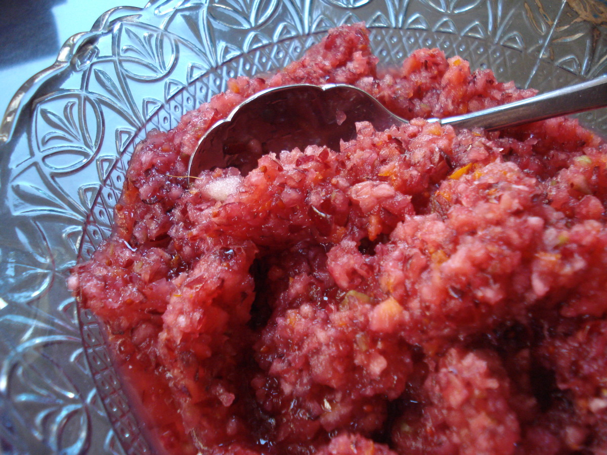 Cranberry/Orange Relish