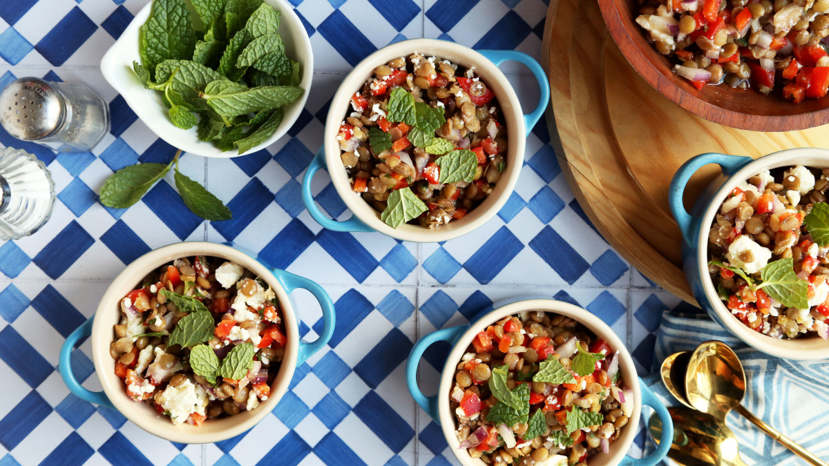 Lebanese Lentil Salad-image