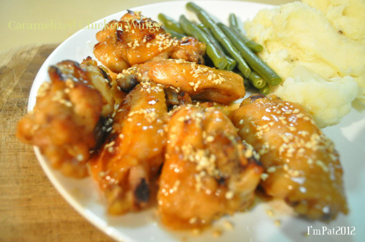 Caramelized Chicken Wings Recipe