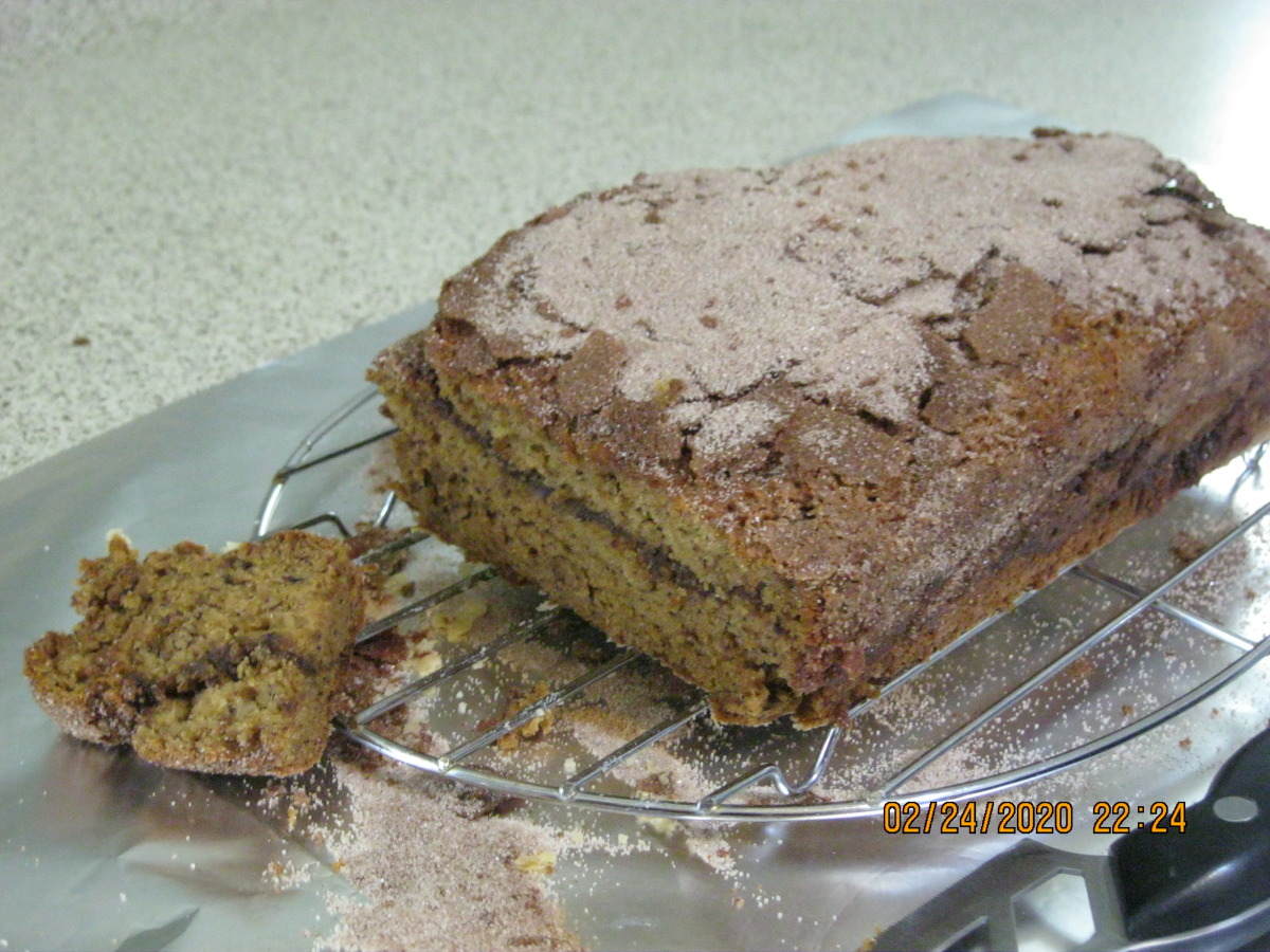 Cinnamon Swirl Banana Bread