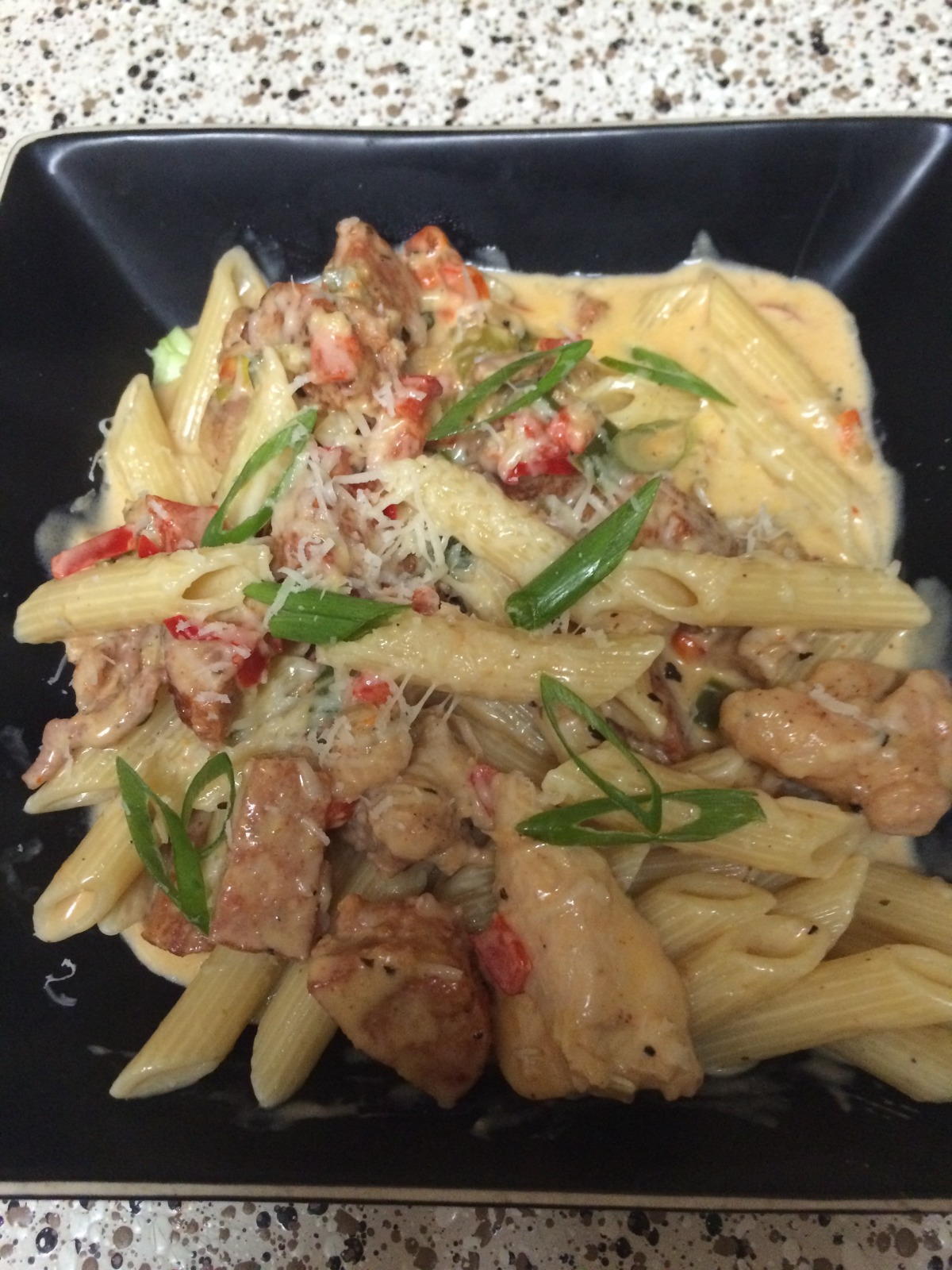 Cajun Chicken and Andouille Pasta