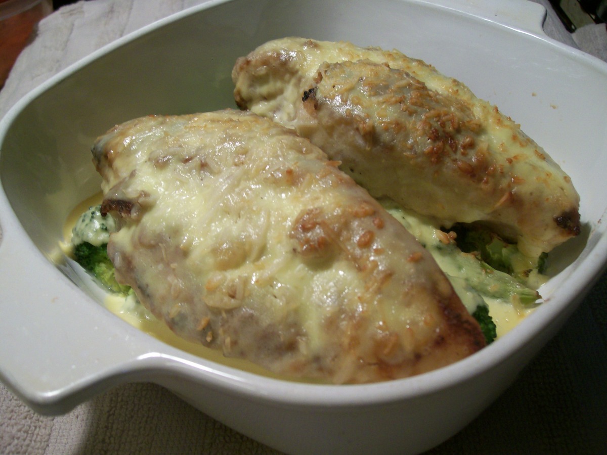 Chicken Breasts and Broccoli With Madeira Sauce_image
