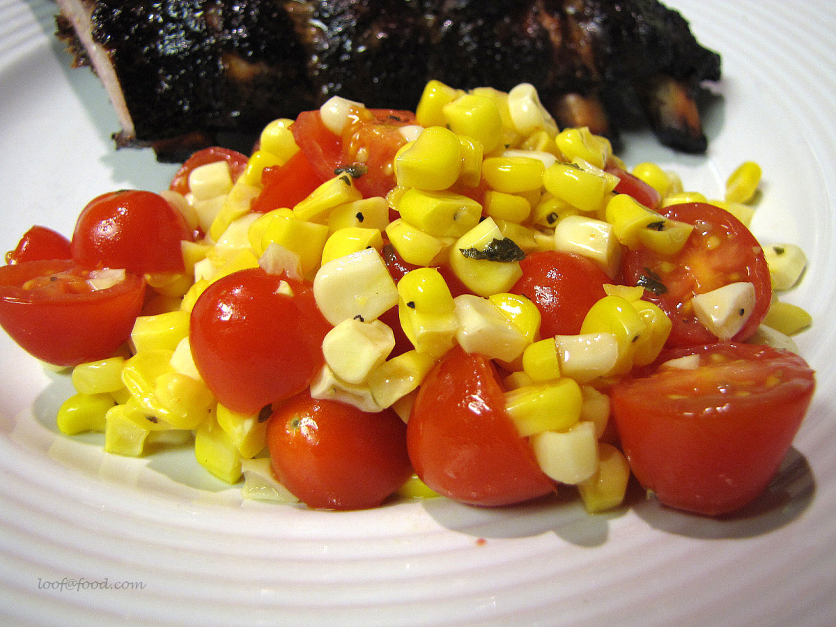 Corn and Cherry Tomato Salad image