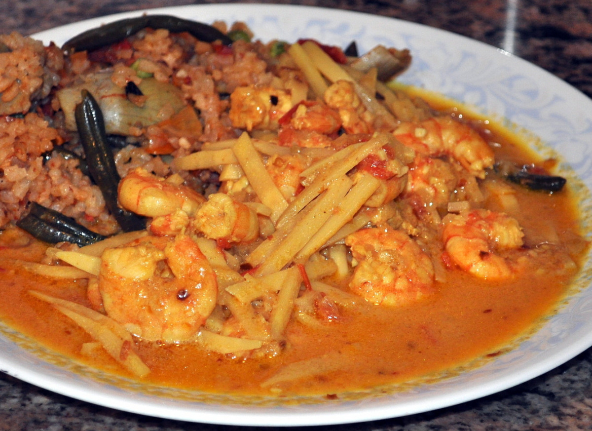 Shrimp and Bamboo Shoot Curry image