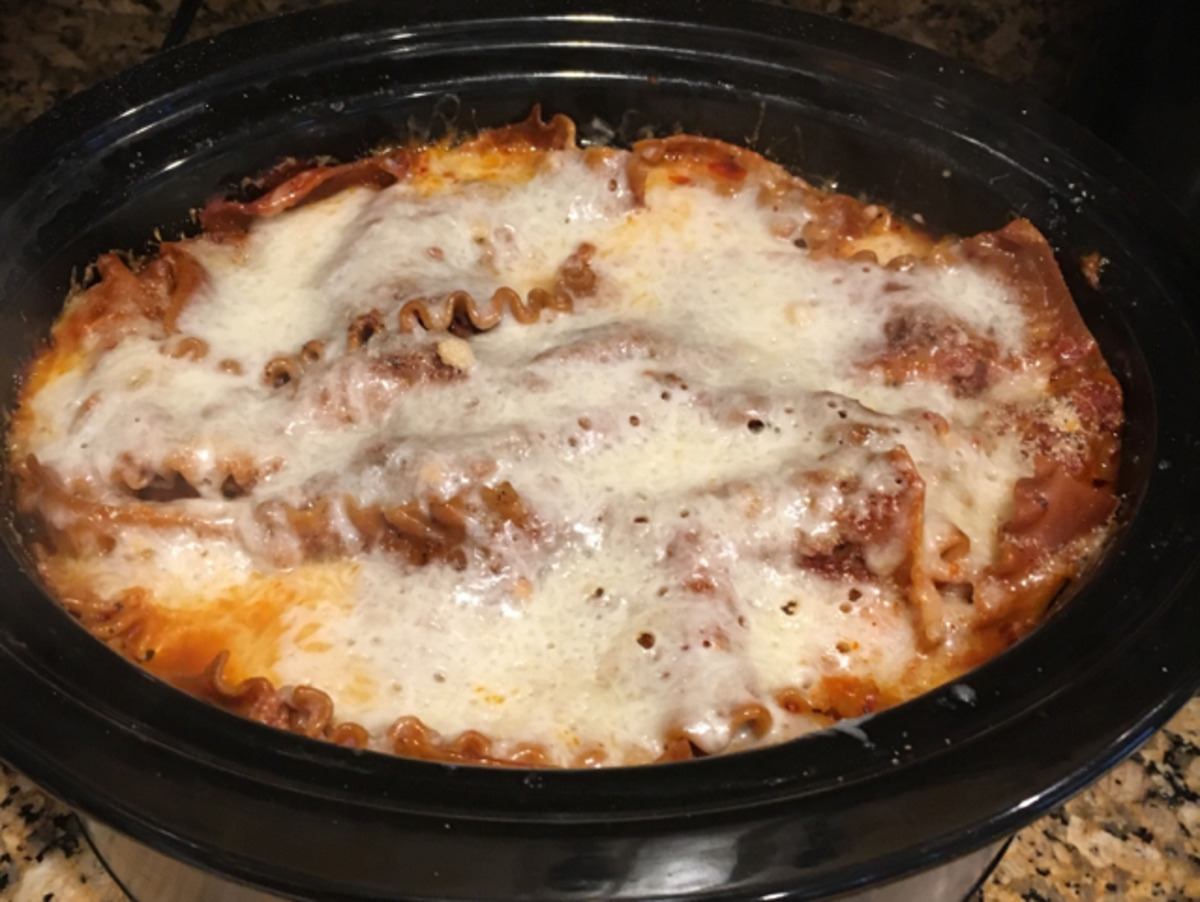 Slow Cooker Turkey Lasagna - Around My Family Table