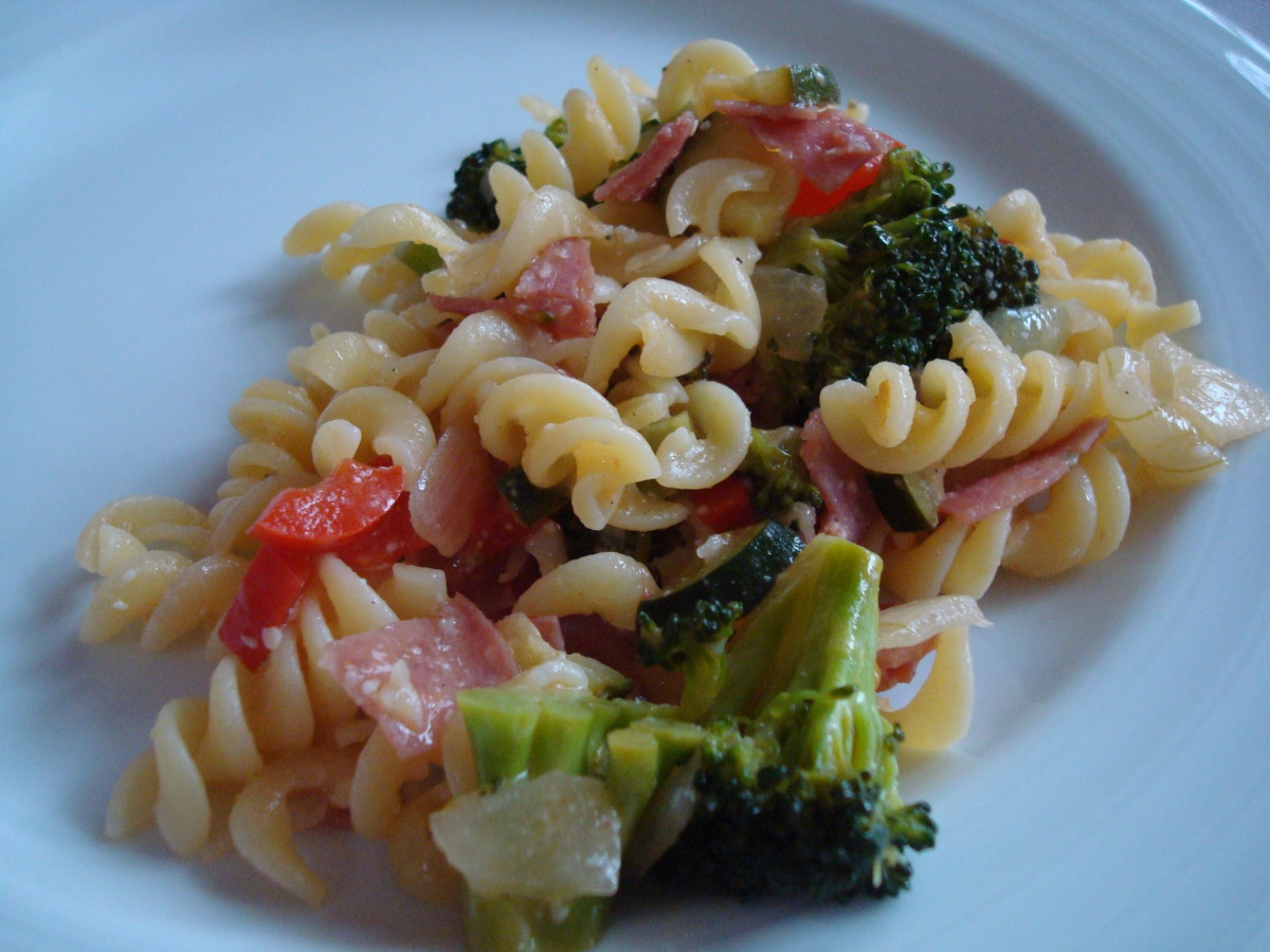 Italian Salami Pasta Salad Recipe Food Com