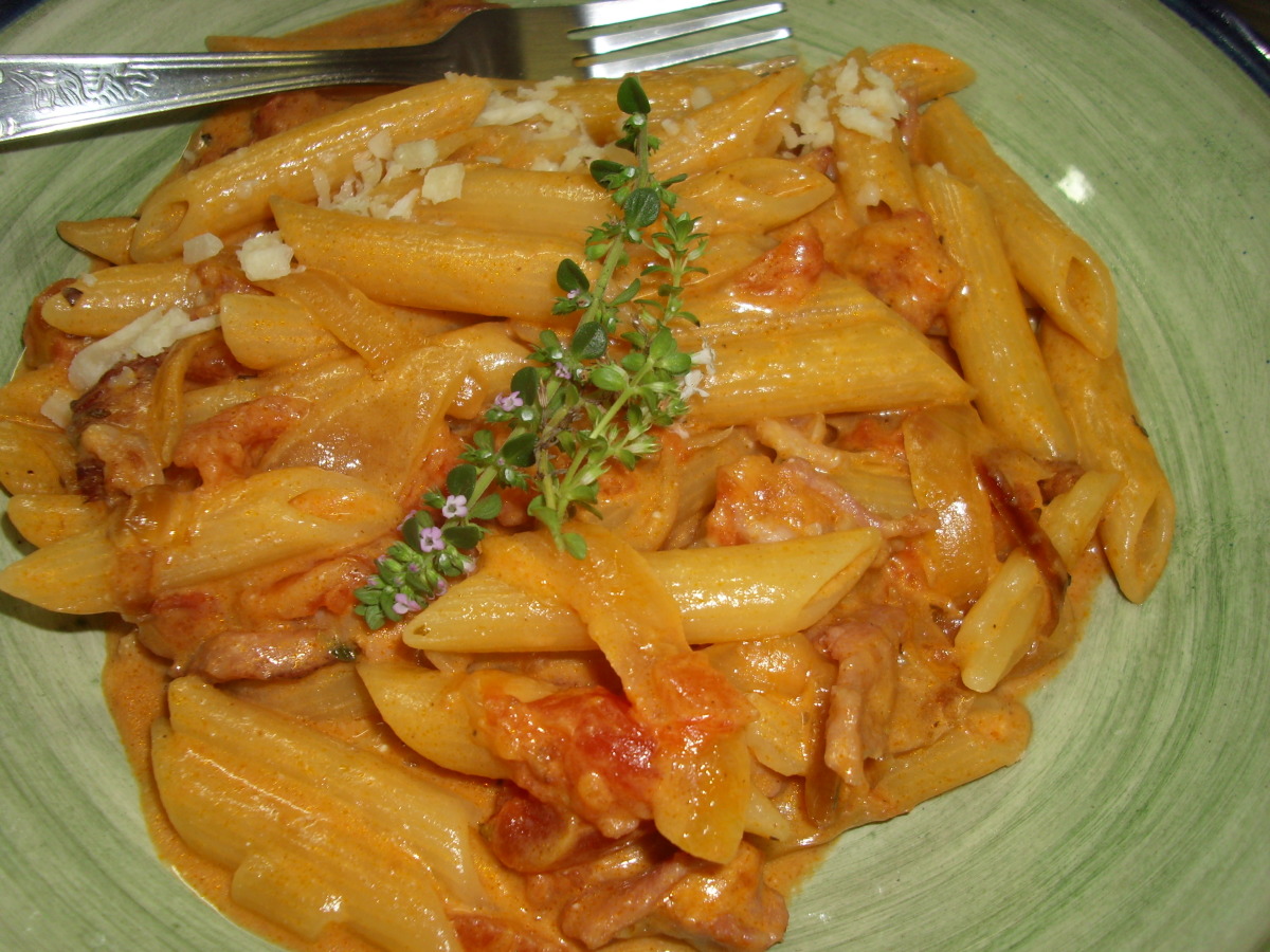 Creamy BLT Pasta (Rachael Ray)