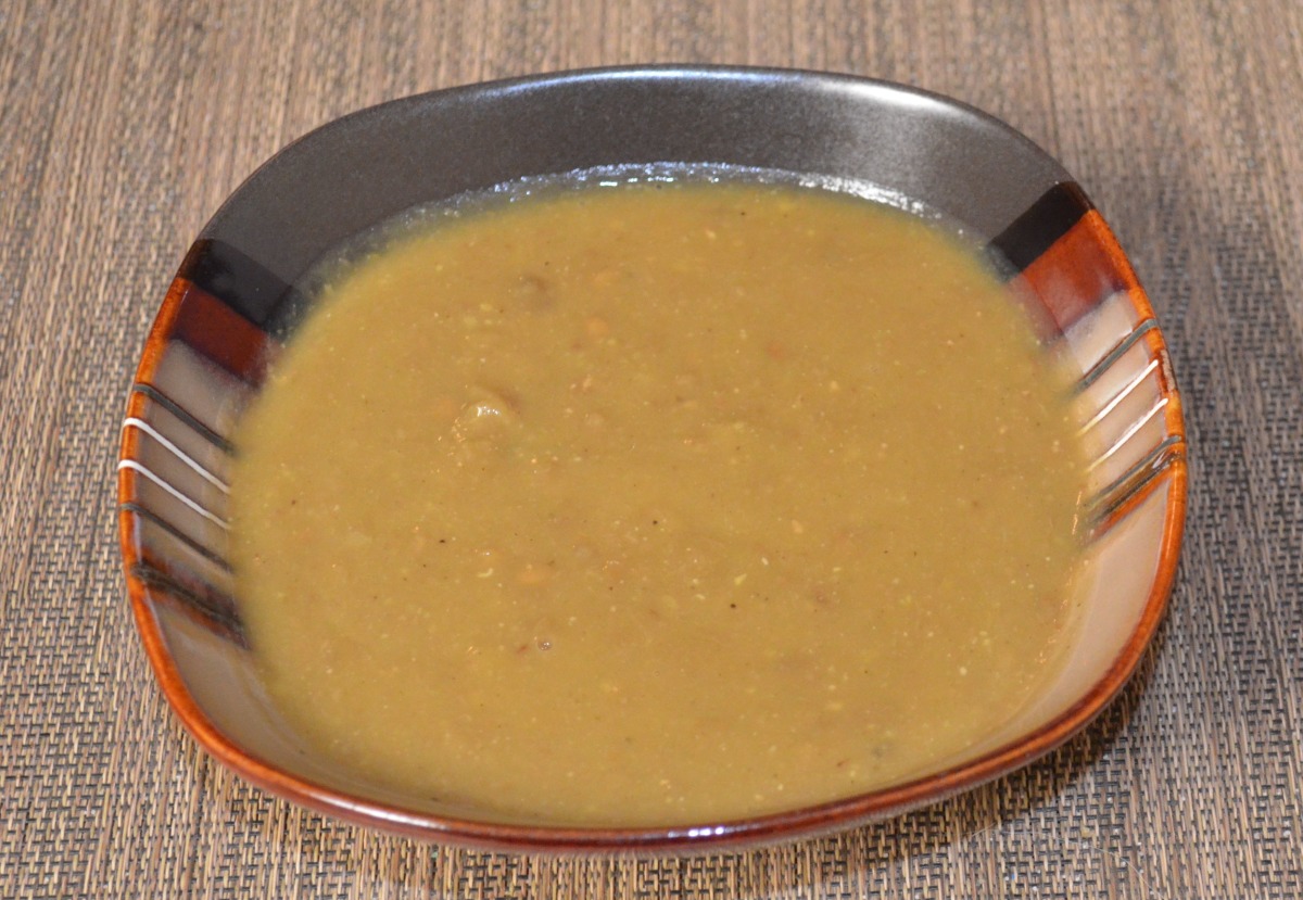 Creamy Acorn Squash and Lentil Soup (Vegan) image