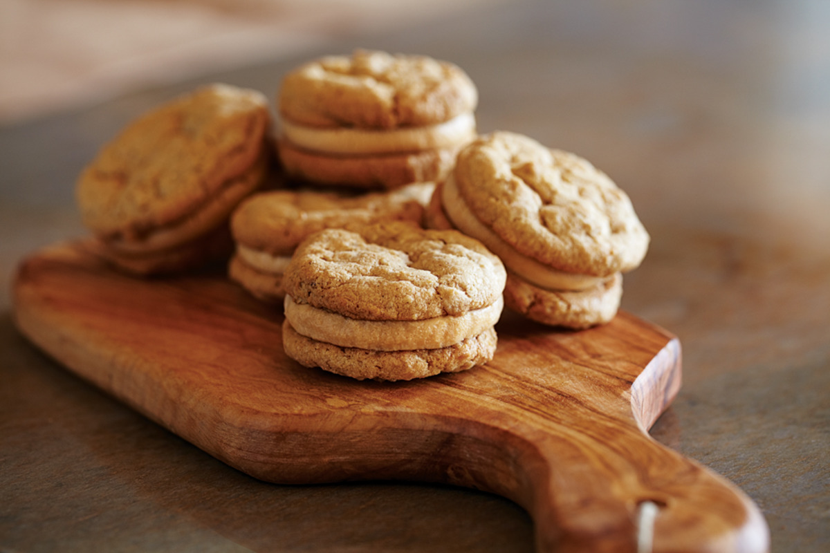 Peanut Butter Oatmeal Sandwich Cookies Recipe 