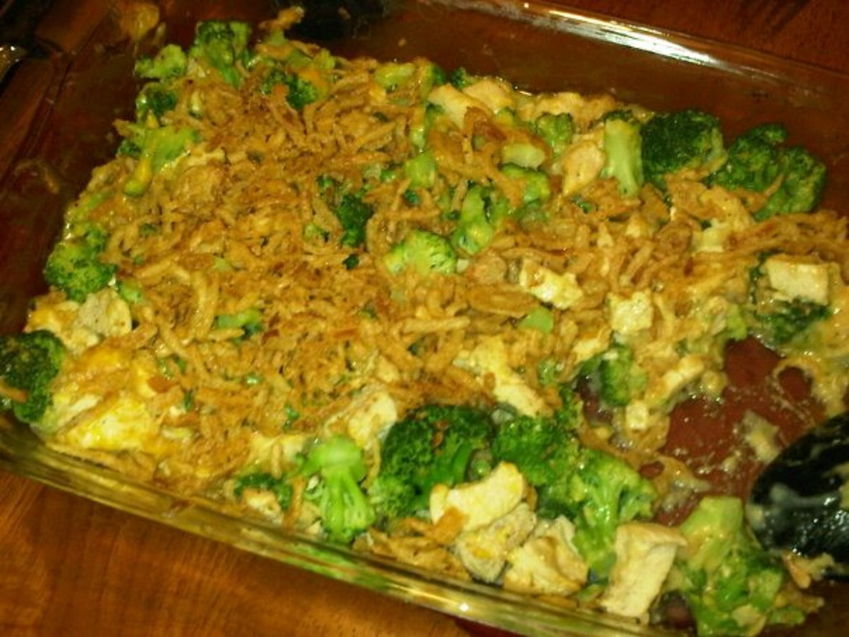 Chicken Chedder Broccoli Bake