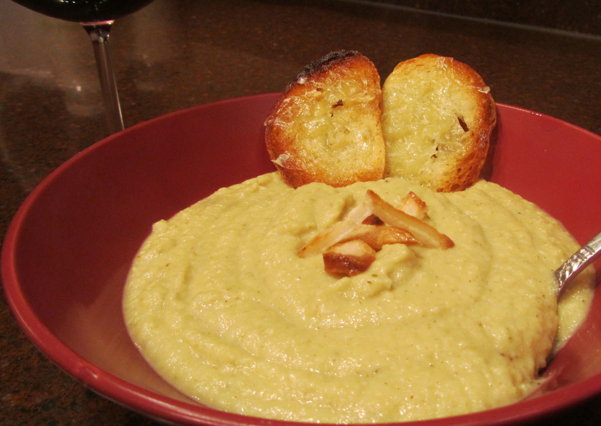 Roasted Cauliflower, Garlic and Coconut Soup image