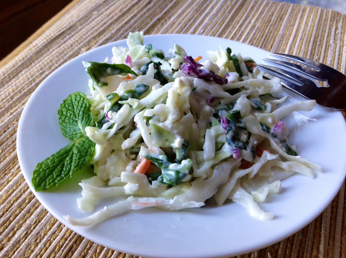 Greek Slaw With Feta