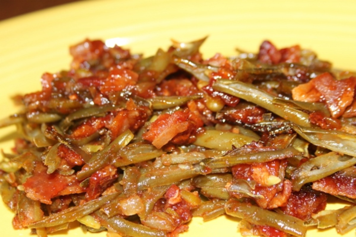 Barbecued Style Green Beans_image