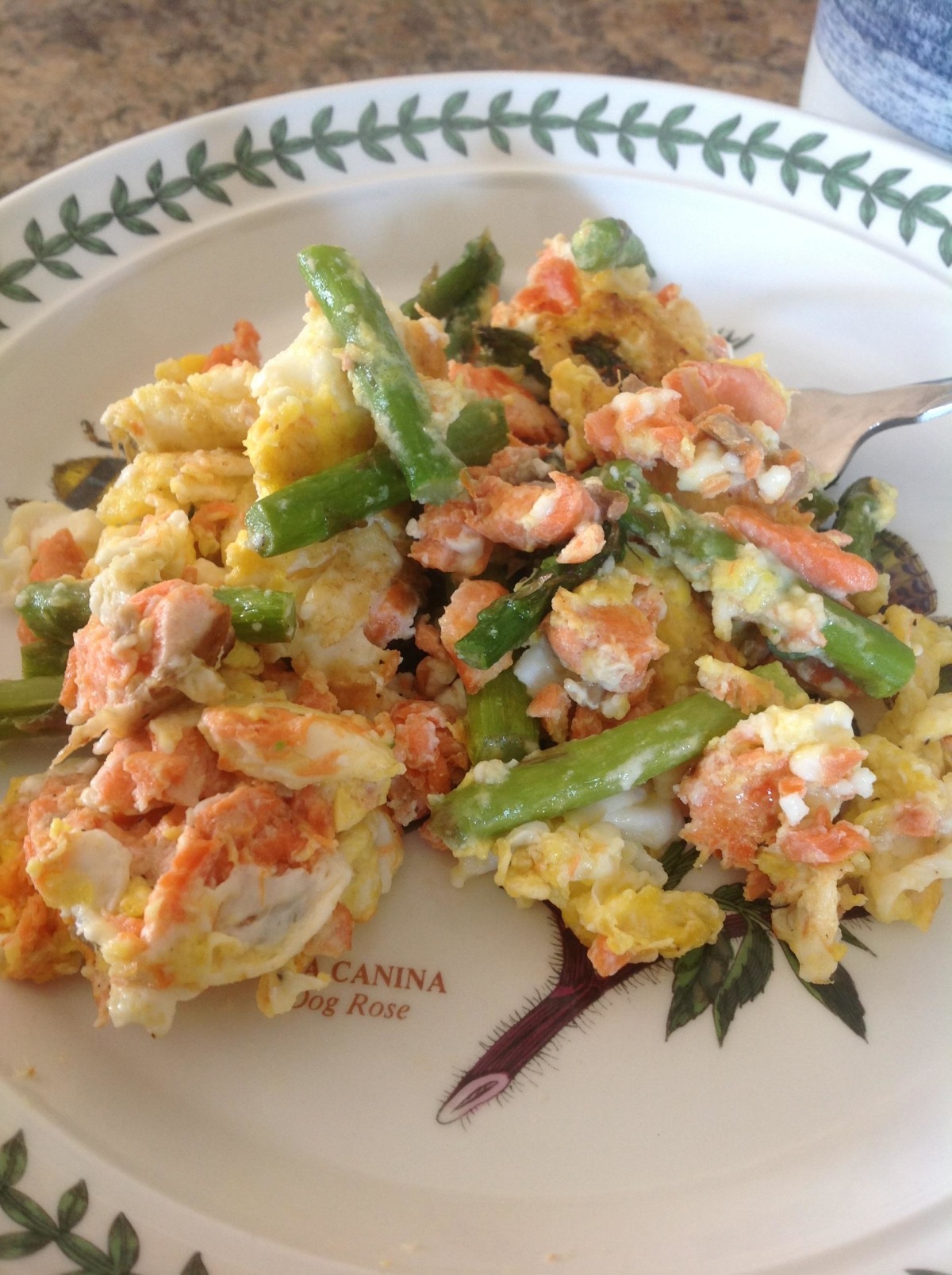 Scrambled Eggs with Smoked Salmon Recipe, Rachael Ray