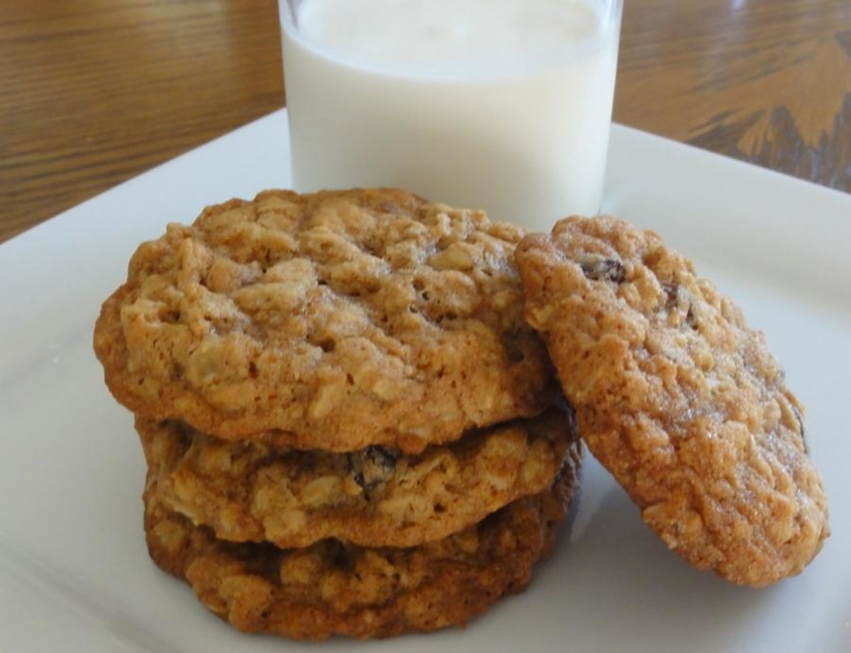 (New) Vanishing Oatmeal Raisin Cookies