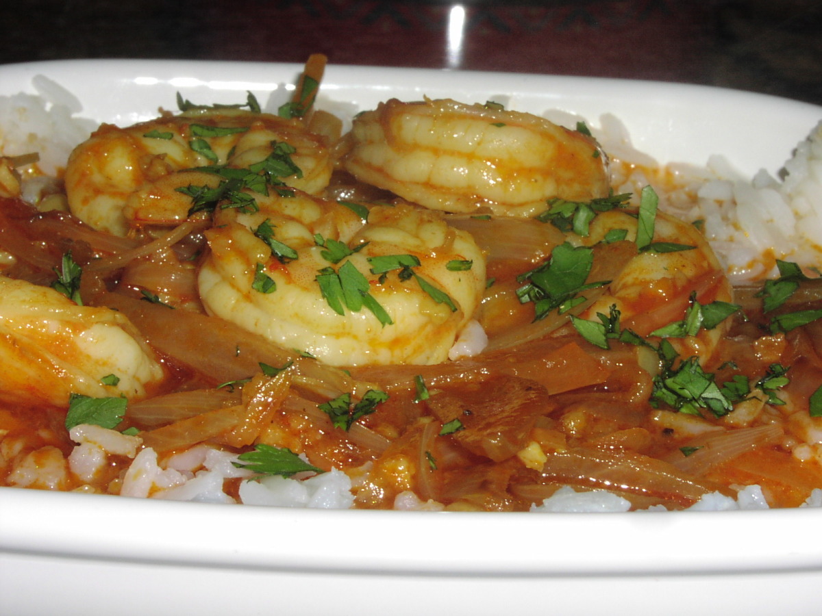 Indian Spiced Shrimp Recipe