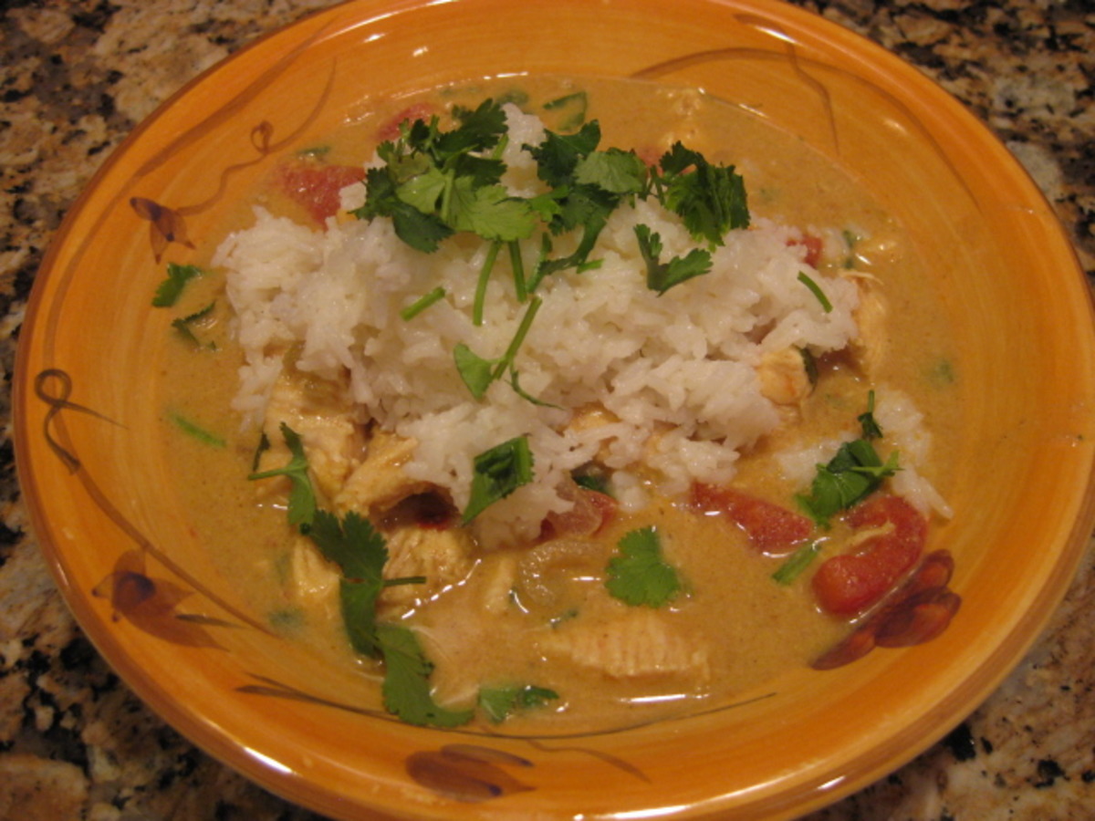 Spicy Chicken Coconut Curry image