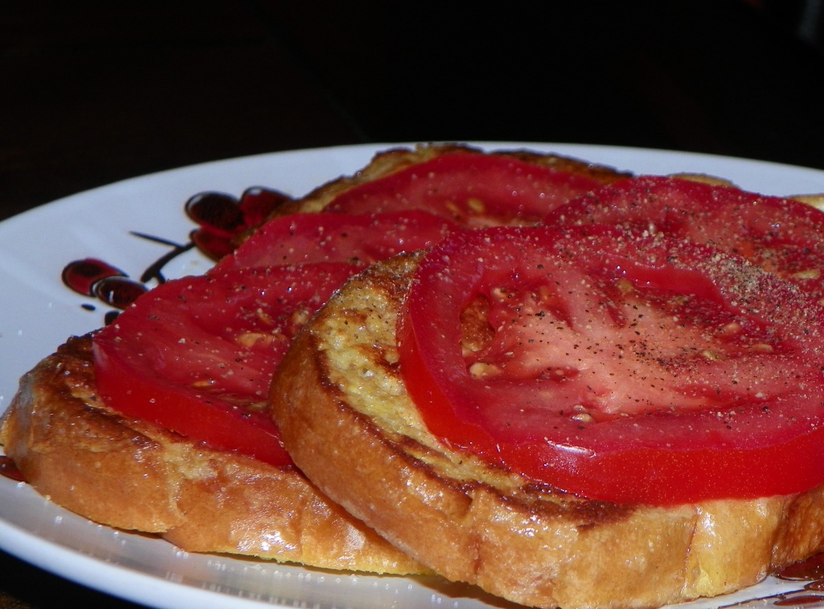 French Toast With Tomatoes image