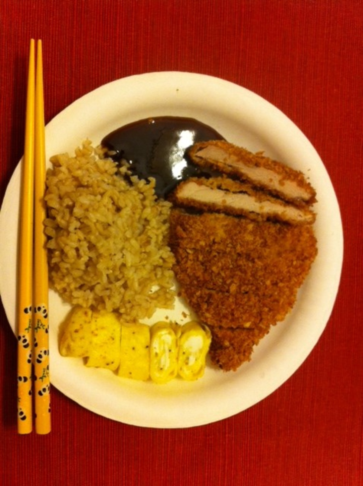 Baked Chicken Katsu