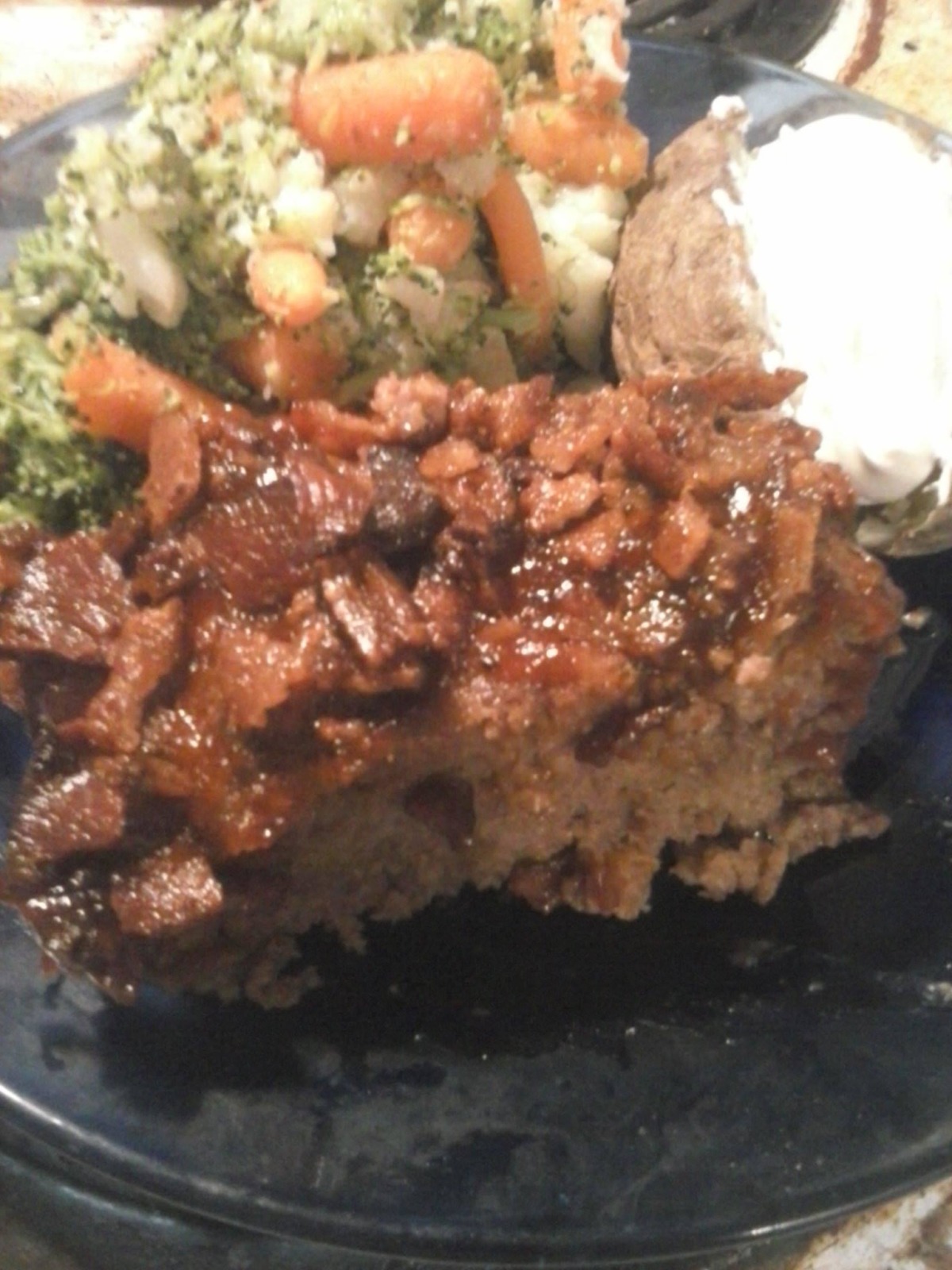 BBQ Bacon Meatloaf