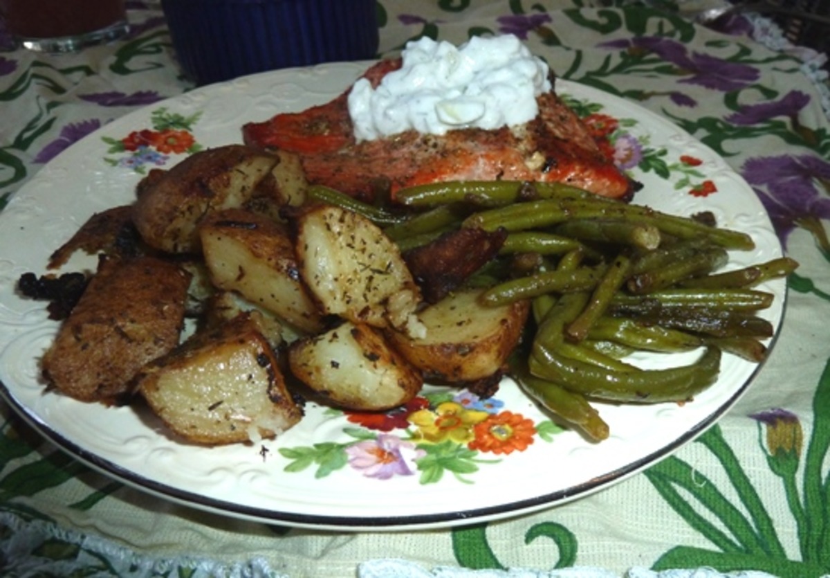 Greek Style Potatoes