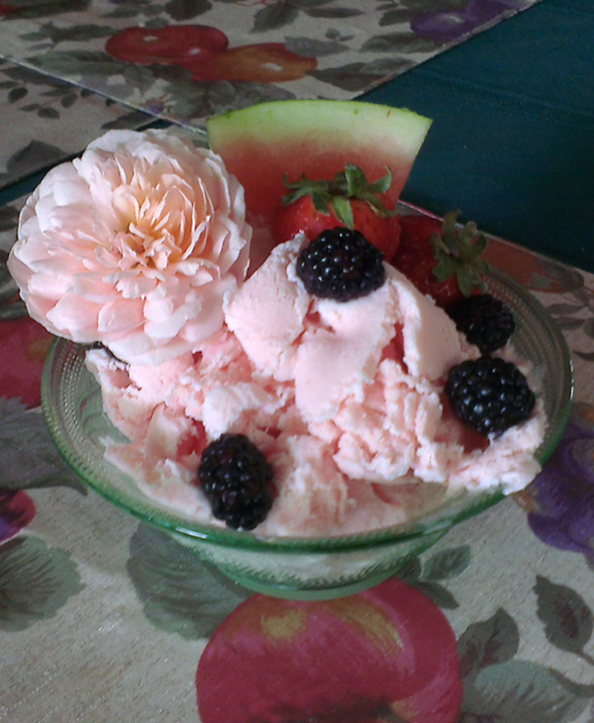 Watermelon ice cream recipe with ice cream 2025 maker