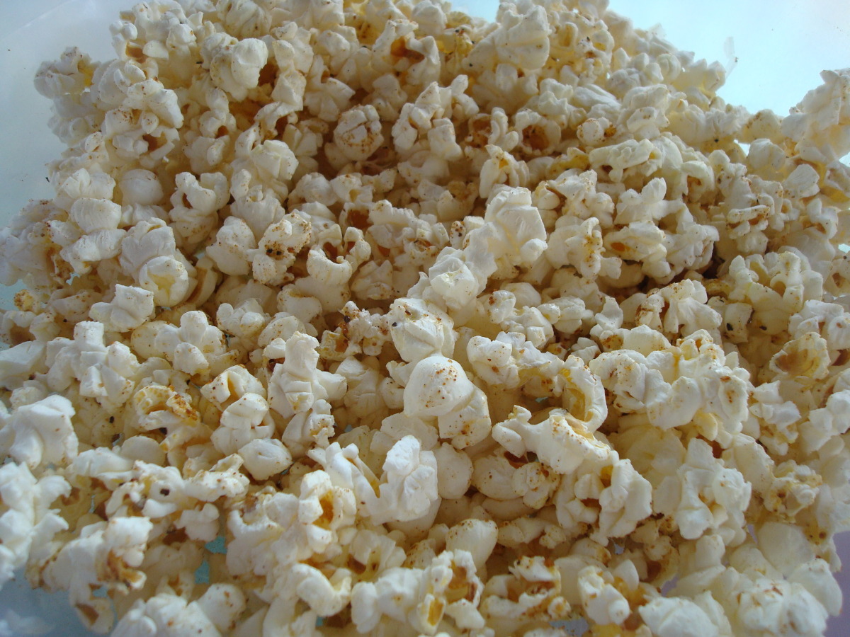 Buttery Cajun Popcorn image