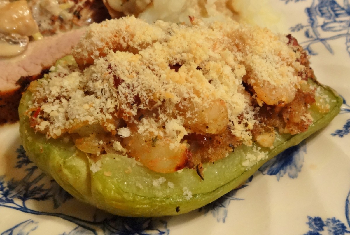 Shrimp Stuffed Mirlitons (NOLa Cuisine) Shrimp Stuffed Mirlitons (NOLa Cuisine)