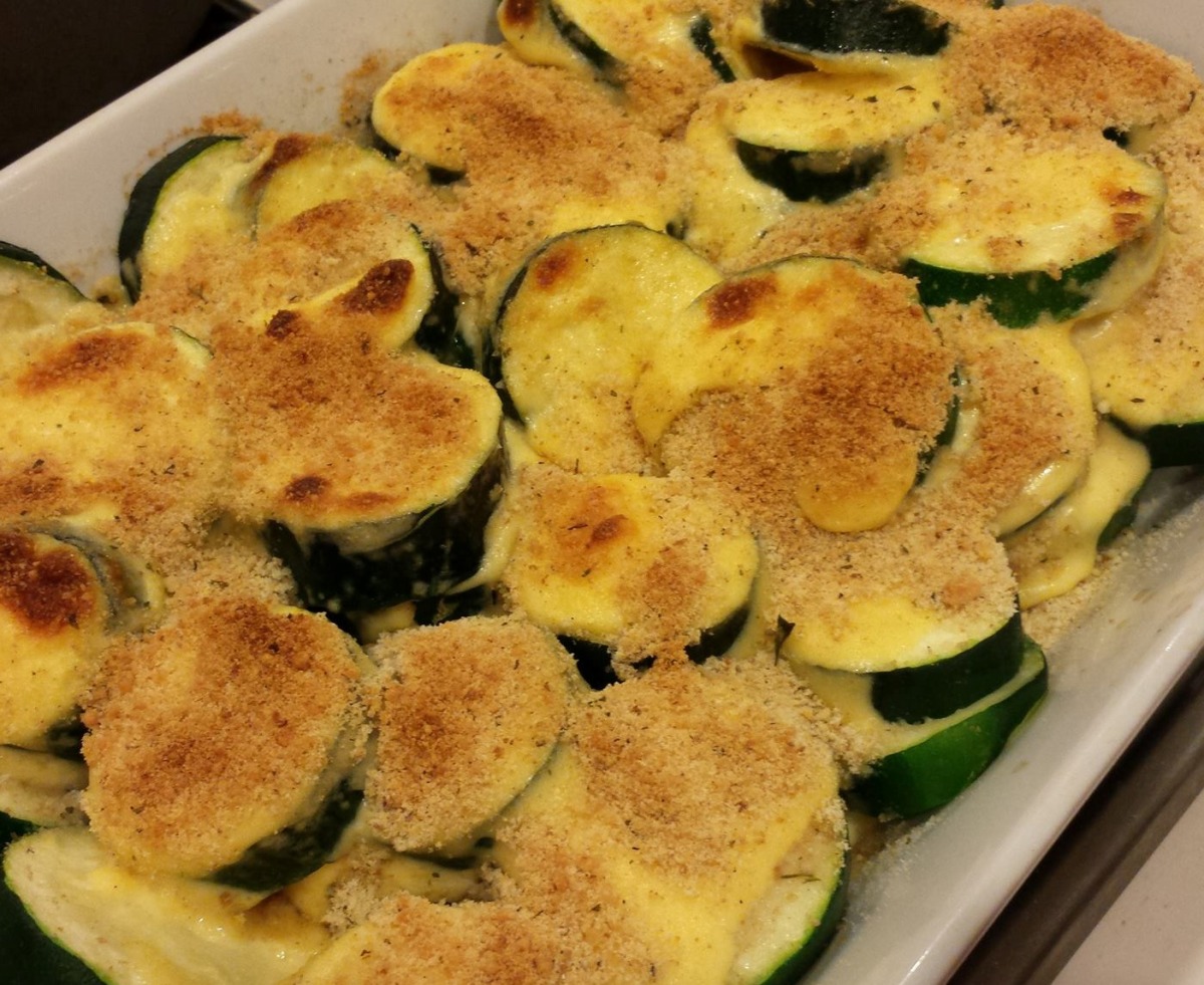 Zucchini Baked in Sour Cream image