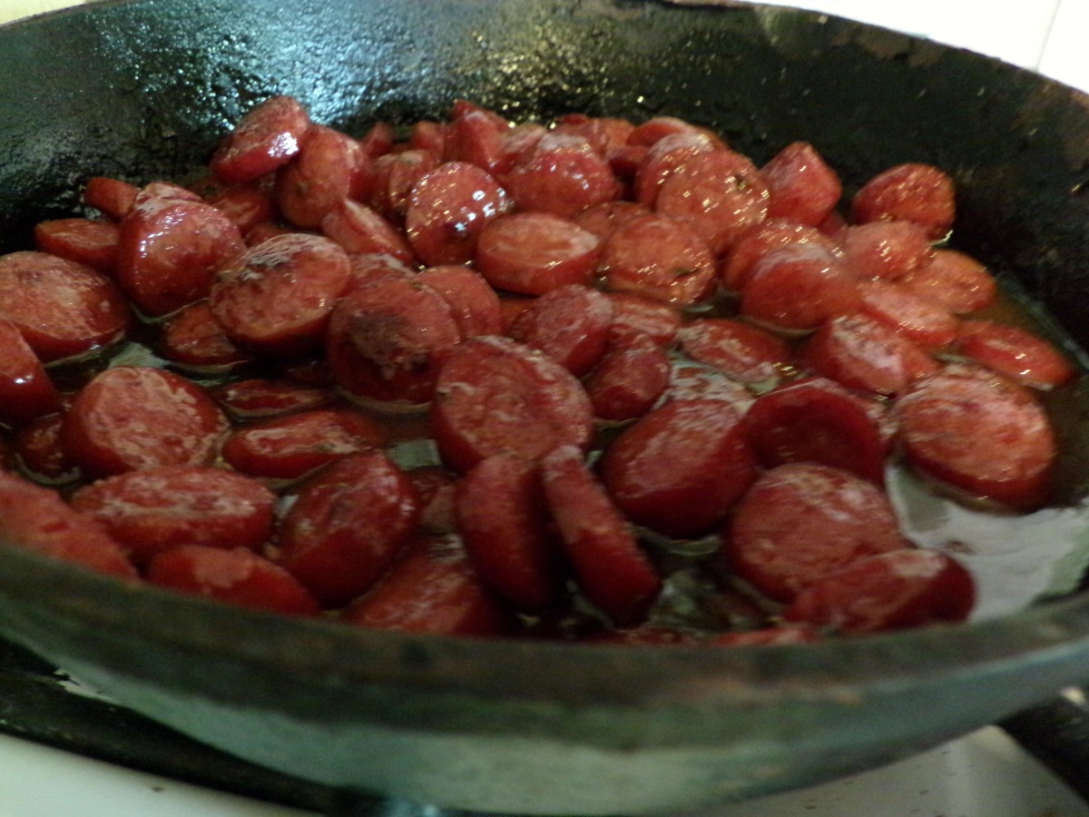 Simple Glazed Kielbasa Recipe - Food.com