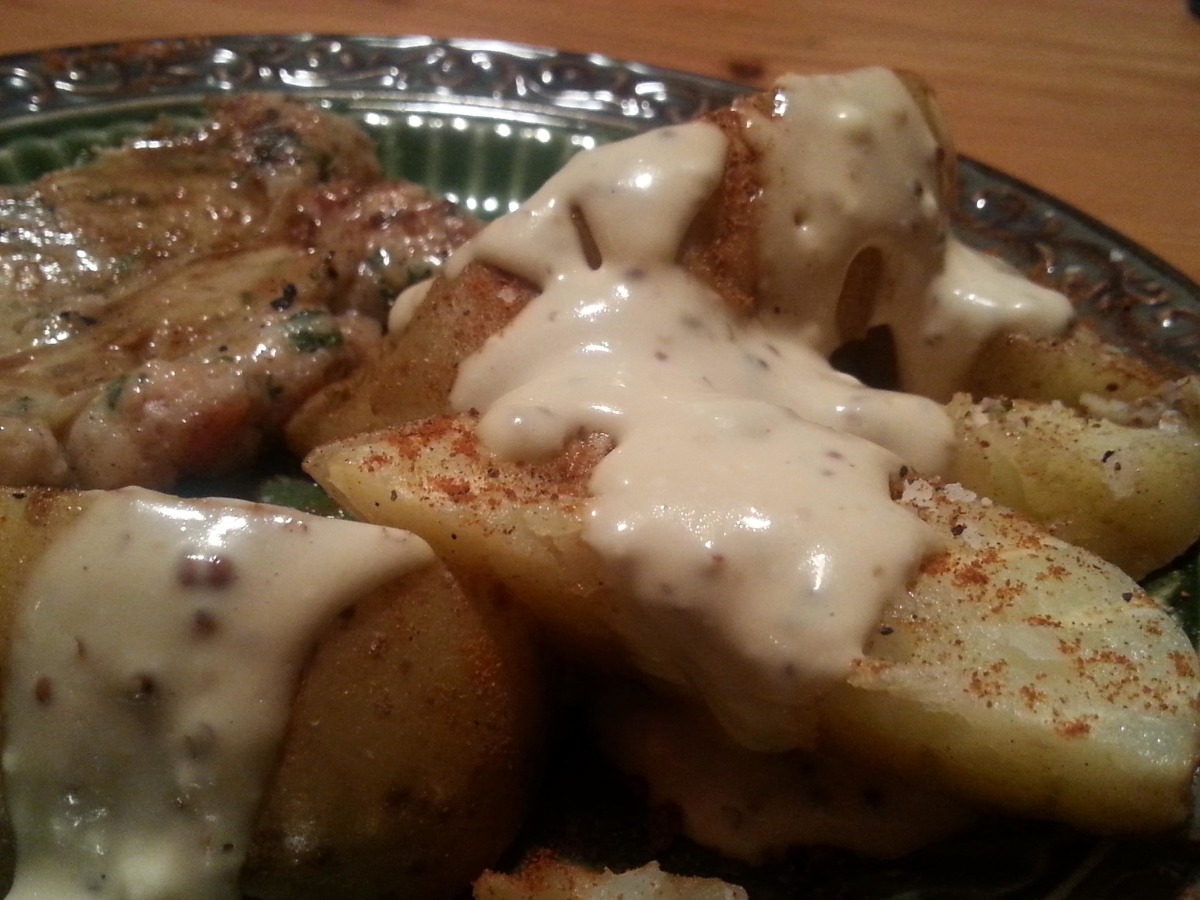Grilled Potatoes W Smoked Paprika Mayo Dressing Argentina Recipe