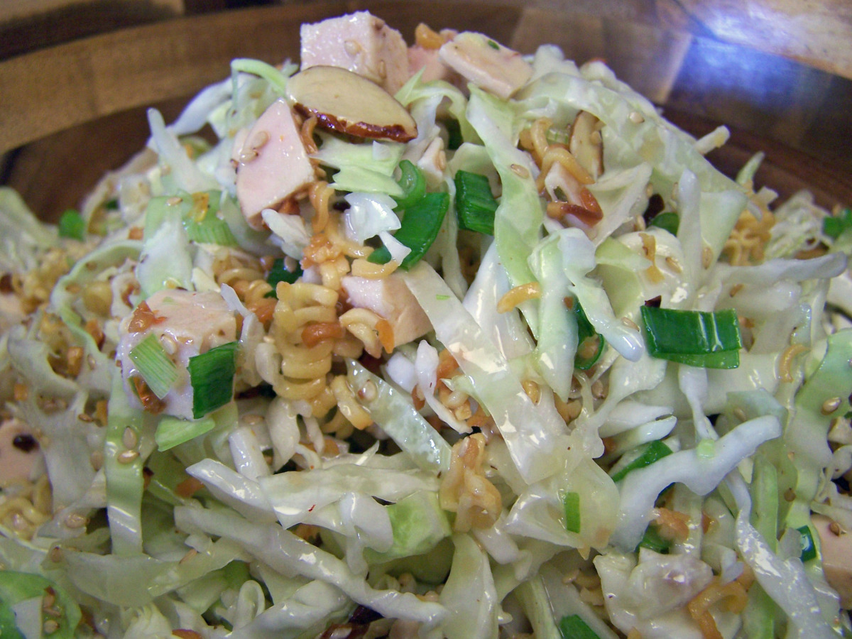 The BEST Ramen Noodle Oriental Chicken Salad Recipe