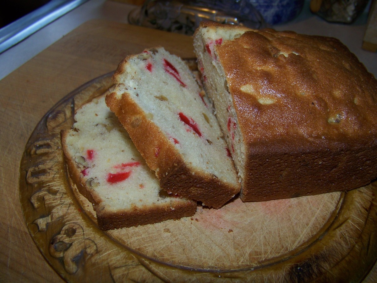 ALMOND MARASCHINO CHERRY NUT BREAD Recipe