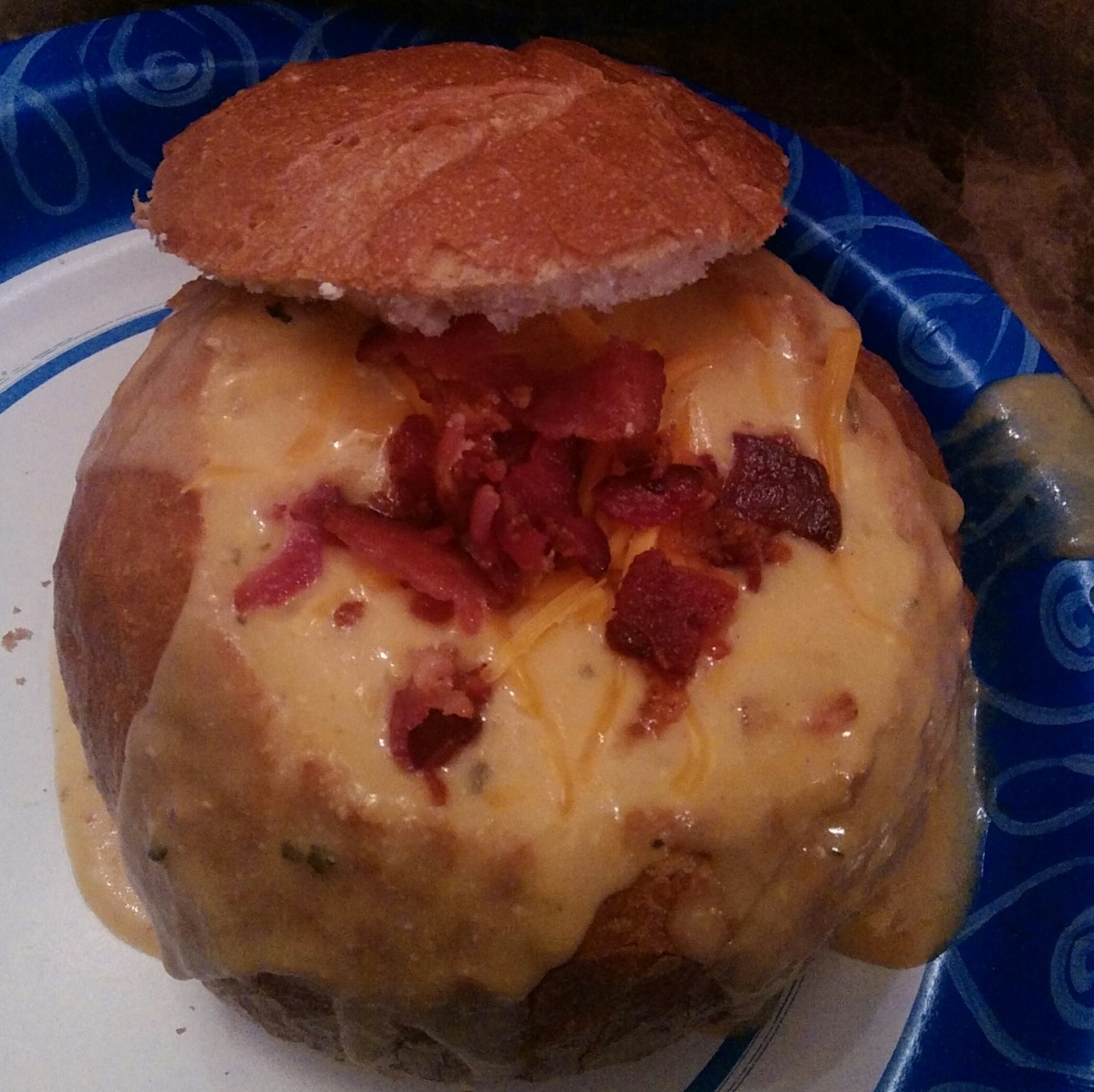 The BEST Baked Potato Soup Ever! image