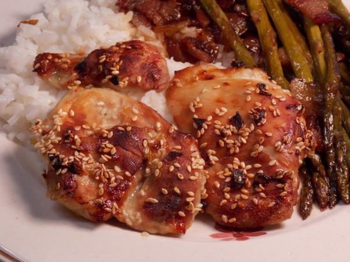 Sesame glaze
