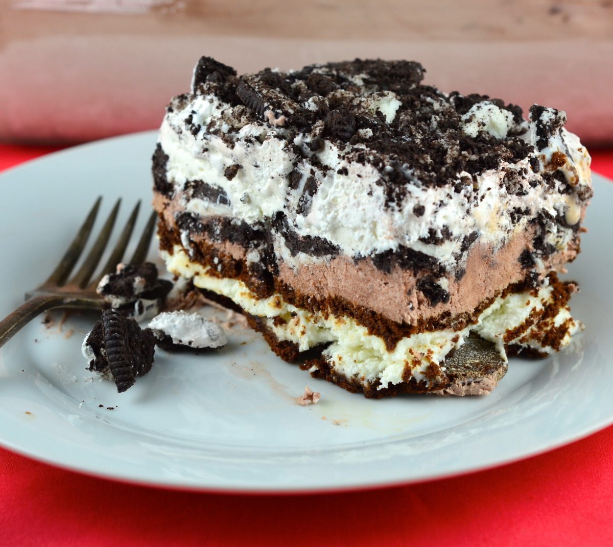 Summertime Ice Cream Sandwich Cake-image