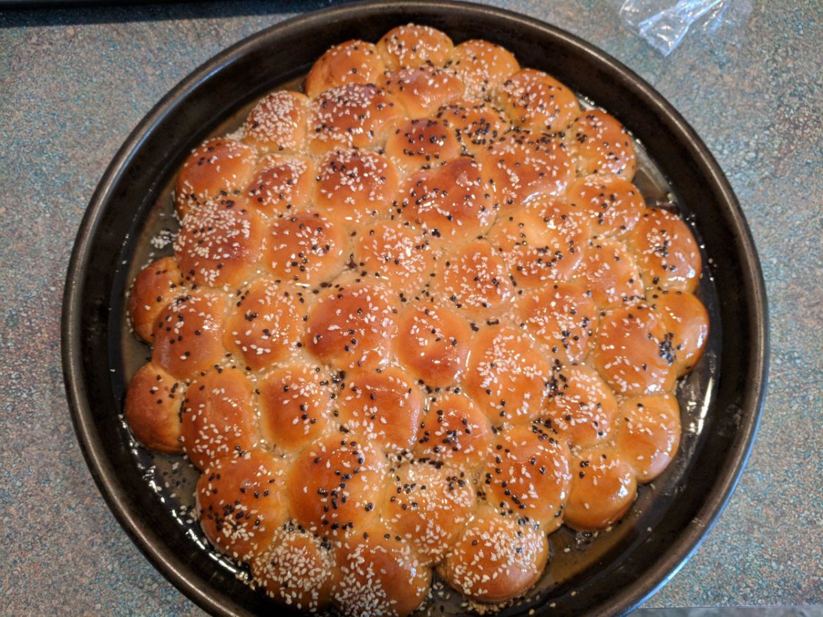 Yemenite Honeycomb Bread (Khaliat Al Nahl)-image