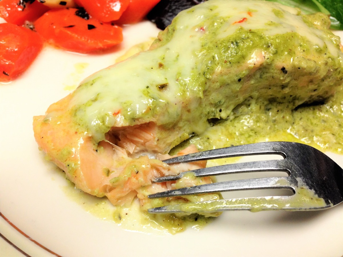 Snapper in a Poblano Chile Sauce-image